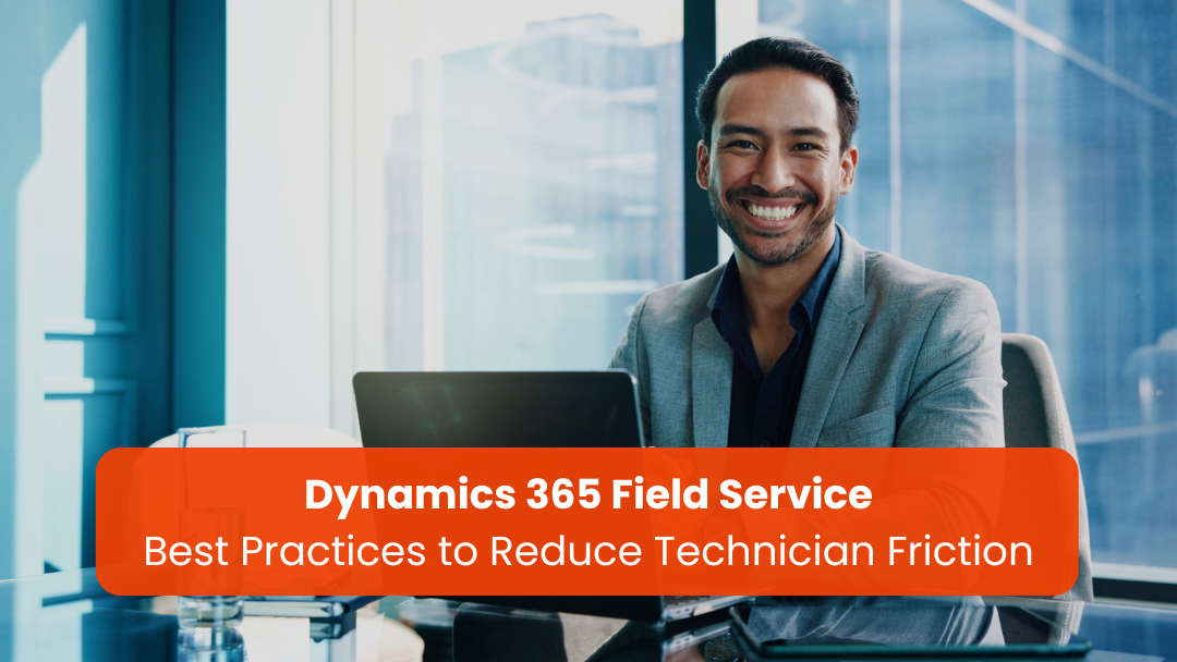 Professional field service team using Dynamics 365 Field Service to improve technician productivity, scheduling, and first-time fix performance.