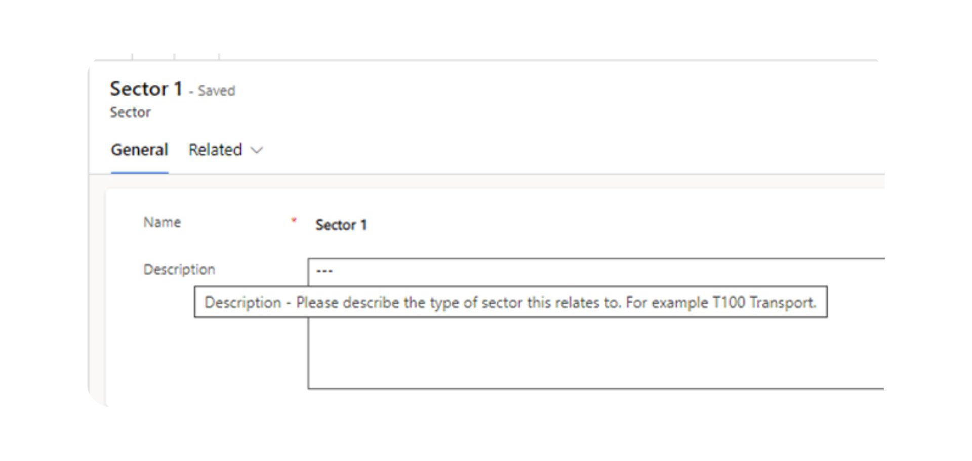 Tooltips in Dynamics 365