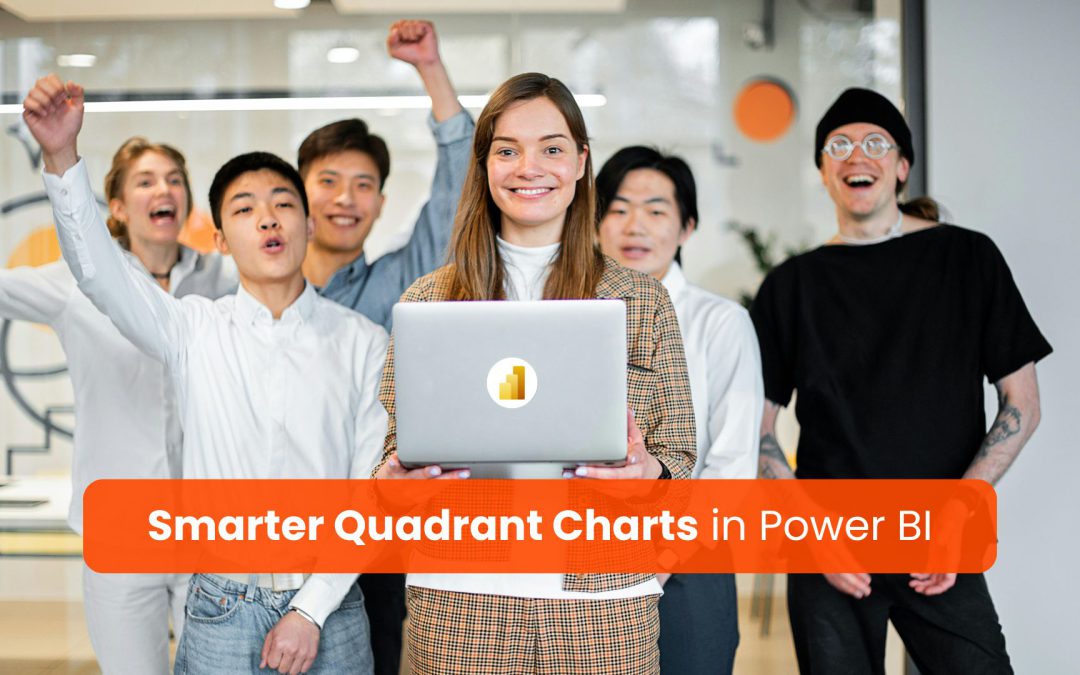 Smarter Quadrant Charts in Power BI: Unlock Visual Insights with Dynamic, Colourful, Native Charts