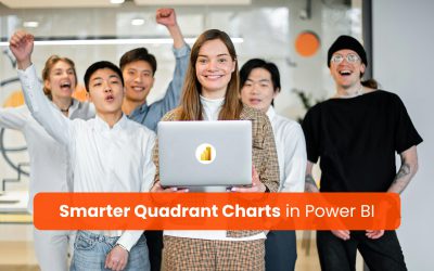 Smarter Quadrant Charts in Power BI: Unlock Visual Insights with Dynamic, Colourful, Native Charts