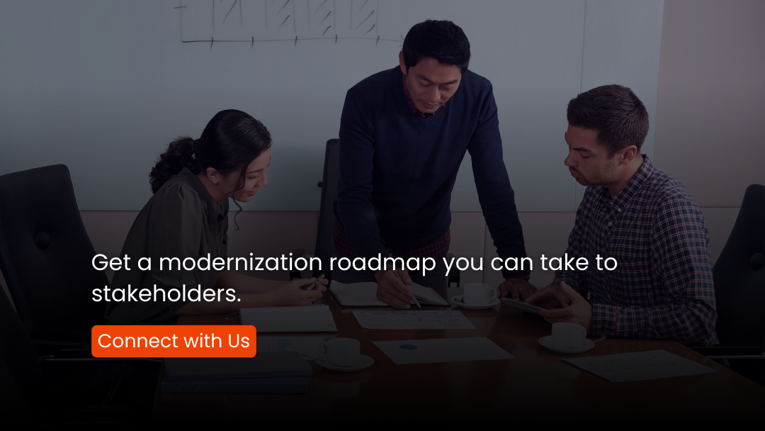 Modernization checklist for planning an Azure migration, including dependency mapping, landing zone setup, testing, cutover planning, and success metrics.