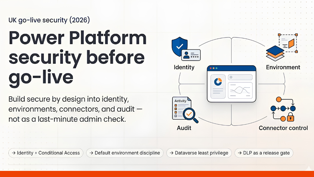 Power Platform security best practices before go-live for Power Apps, Power Automate, and Dataverse