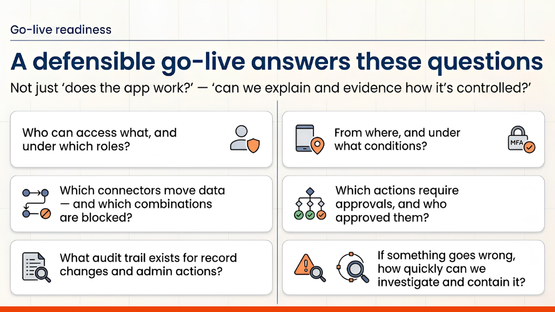 Power Platform security best practices before go-live for Power Apps, Power Automate, and Dataverse